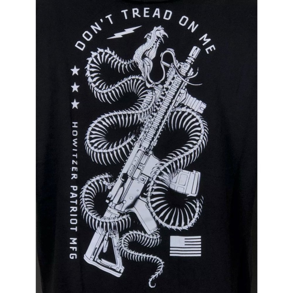 Howitzer Style Men's Hoodie Pullover COILED SNAKE Military Grunt - Picture 5 of 7